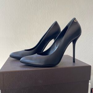 Gucci Black Stiletto Heels